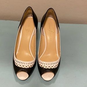 Ivanka Trump Peep Toe Heels